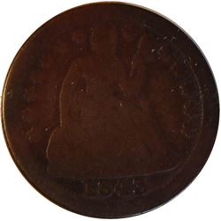 1843-O Liberty Seated 10C Good