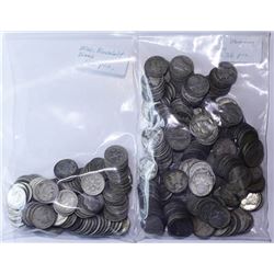 Mercury & Roosevelt Dimes, 348 pieces