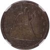 Image 1 : 1875-CC Twenty Cents NGC F12