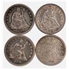 Image 2 : 1853-1891 Seated Liberty Quarters, intriguing group of 15