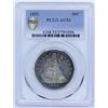 Image 2 : 1852 Liberty Seated 50C