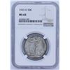 Image 2 : 1935-D Liberty Walking 50C NGC MS65