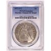 Image 2 : 1871-CC Liberty Seated $1