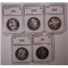 Image 1 : 1878-S/1899-O Morgan Dollars, Five PCI Graded
