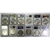 Image 2 : 1880-1925 Morgan Dollars, Graded VAM group of 12
