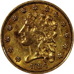 1834 $2.50 Classic Head