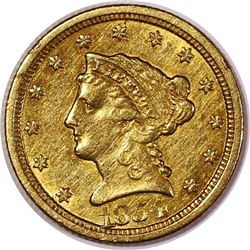 1854-O $2.50 Liberty