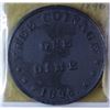 Image 1 : 1896 Bryan Dime, Fred Tibbetts