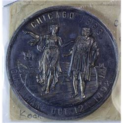 1893 Columbian Expo Medal