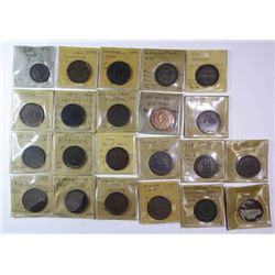 Hard Times Tokens, 22 pieces