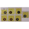 Image 1 : Encased Postage, collection of 7