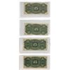 Image 36 : Fractional Currency, binder containing 111 pieces