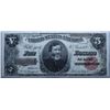 Image 1 : 1891, $5 Coin Note