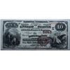 Image 1 : 1882, $10 National Bank Note, Brown Back, Ridgway, Pa, Ridgway National Bank