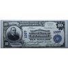 Image 1 : 1902, $10 National Bank Note, Plain Back, Baltimore. Md, The Farmers and Merchants National Bank