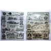 Image 1 : Obsolete Bank and Railroad Remainder Notes, Uncirculated, 10 pieces