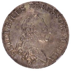 German States: Prussia, 1776A, Taler