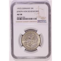 Germany: Federal Republic, 1957J, 5 Marks