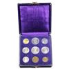 Image 1 : Vatican, 1939, 9-piece mint set with original box