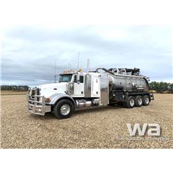 2007 PETERBILT 378 TRIDEM HYDRO VACUUM TRUCK