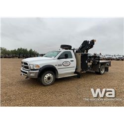 2014 DODGE 5500HD 4X4 BOOM TRUCK