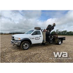 2014 DODGE 5500HD 4X4 BOOM TRUCK