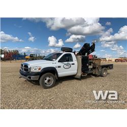 2010 DODGE 5500HD 4X4 BOOM TRUCK