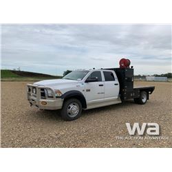 2012 DODGE RAM 5500 CREW CAB SERVICE TRUCK