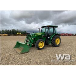 2015 JOHN DEERE 5085E 85 HP MFD TRACTOR