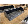 Image 2 : HEAVY DUTY 102" SKID STEER BUCKET