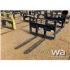 Image 1 : HEAVY DUTY SKID STEER 48" PALLET FORKS