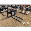 Image 2 : HEAVY DUTY SKID STEER 48" PALLET FORKS