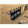 Image 4 : HEAVY DUTY SKID STEER 48" PALLET FORKS