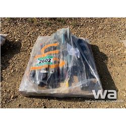 (#49) SET OF WRENCHES 3/8 TO 18 , 6" BENCH GRINDER