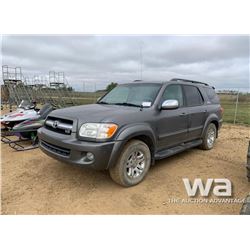 2007 TOYOTA SEQUOIA SUV