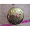Image 8 : LOT INCLUDING JARS WITH NO LIDS, OIL LAMP WITH NO TOP AND 2 FLUID OUNCE BARREL OF BEER-EMPTY