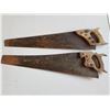Image 1 : PAIR OF HAND SAWS- 31" EATON'S & K BRAND
