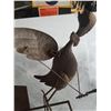 Image 3 : FOLK ART WHIRLIGIG (DUCKS HEAD NEEDS REPAIR) *24" LONG, 19" FAN*