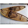 Image 1 : VINTAGE SNOW SHOES - 36" (ALL LEATHER IS PRESENT, NO TEARS OR REPAIRS)