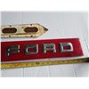 Image 2 : VINTAGE TRUCK SIGNAL ARM & FORD REFLECTIVE PANEL