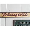 Image 2 : PLAYERS CIGARETTE RACK & SIGN AND ALUMINUM EQUIPMENT SIGN
