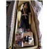 Image 2 : CRACKER JACK COLLECTOR DOLL, LIMITED EDITION 1996 (DOLL IS MINT IN BOX, DOG HAS BAD PAW)