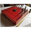 Image 1 : DRILL BIT COLLECTION ON HARDWARE DISPLAY STAND (USED)