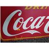 Image 2 : COCA-COLA SIGN (1930-1941, TRADE MARK IN LETTER 'C' LOGO) *HAS BEEN REPAIRED* (MADE OF MASONITE-NOT 