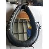 Image 1 : 30" HORSE COLLAR AND HAMES WITH MIRROR