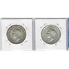 Image 2 : 1947 CANADIAN SILVER 50 CENT PIECES  (Curved 7 & Straight 7 Types)