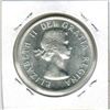 Image 2 : 1958 CANADIAN SILVER DOLLAR - Death Dollar