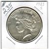 Image 1 : 1923S  US PEACE SILVER DOLLAR