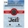 Image 1 : 50 CENT COIN (2011 - 2012) *CANADIAN WINNIPEG JETS*