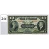 Image 1 : 1938 BANK OF MONTREAL - $10 BANKNOTE -  SER. # 141718